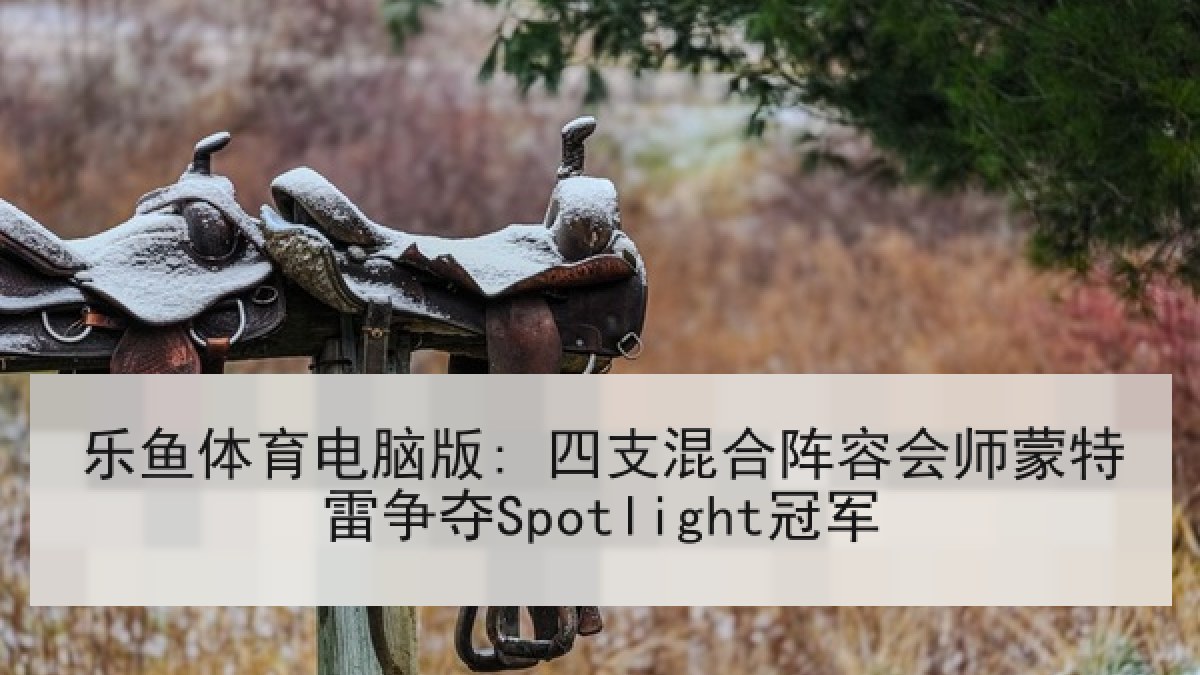 乐鱼体育电脑版: 四支混合阵容会师蒙特雷争夺Spotlight冠军